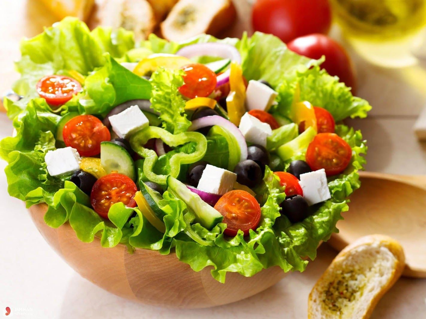 Salad rau trộn thập cẩm