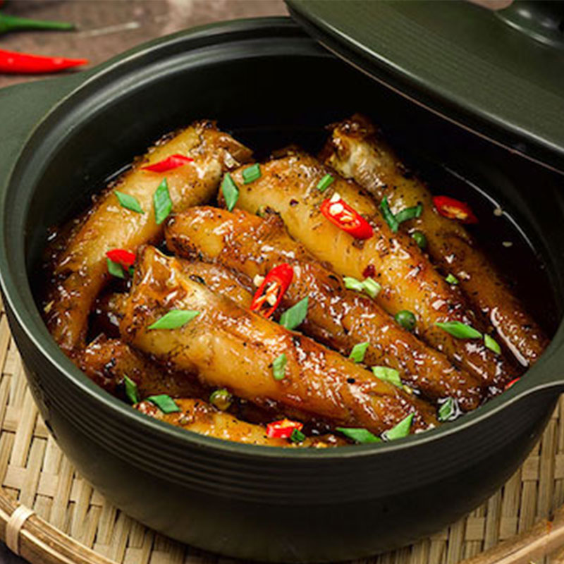 Cá bóng biển kho tiêu