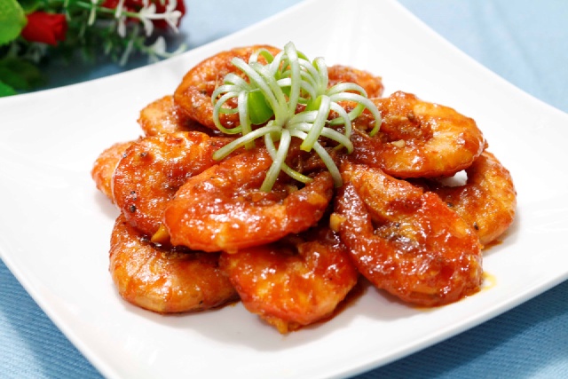 Tôm sốt chua ngọt