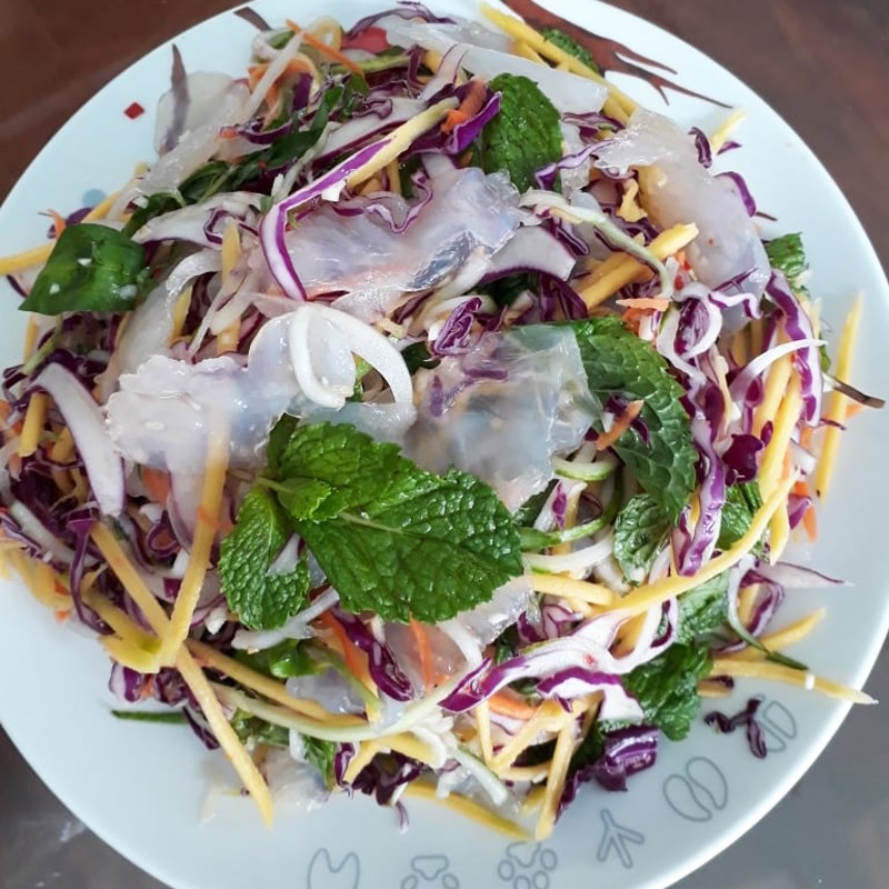 Nộm sứa xoài xanh