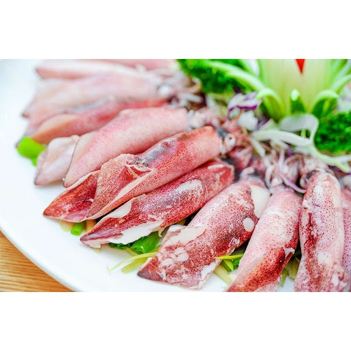 Mực trứng hấp